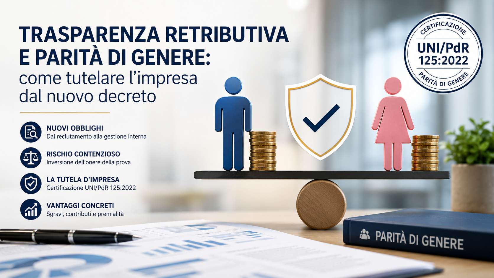 Trasparenza retributiva e Parità di Genere: come tutelare l’impresa dal nuovo decreto