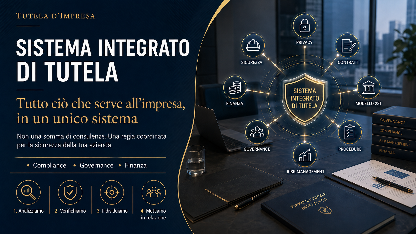 Il vero rischio? Gestire l’azienda a pezzi