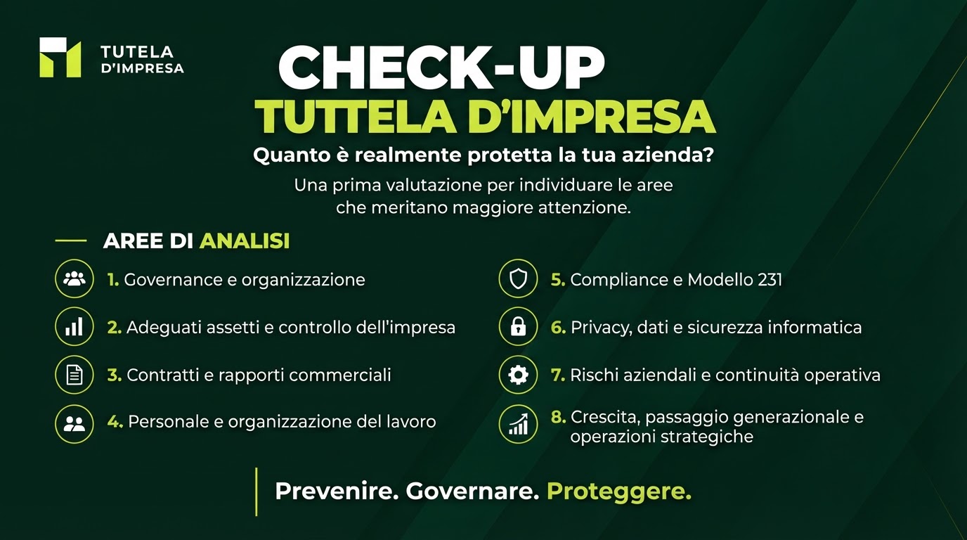 La tua azienda non ha problemi? Ottimo. Ora dimostralo.